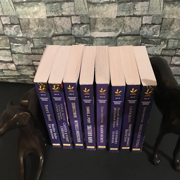 LARGER Print Love Inspired SUSPENSE Book SET--NEW--Great Gift for an Avid Reader - Picture 3 of 4